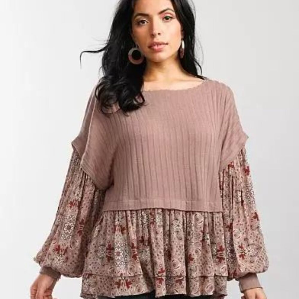 Buckle Pink Blouse